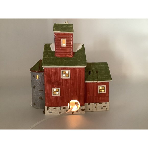 Dept. 56 J. Young's Granary Porcelain House - Picture 10 of 16